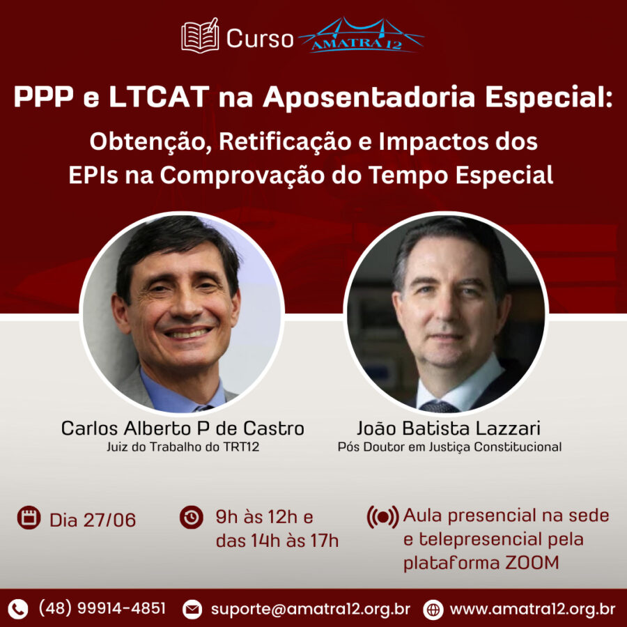 Curso: PPP e LTCAT na Aposentadoria Especial